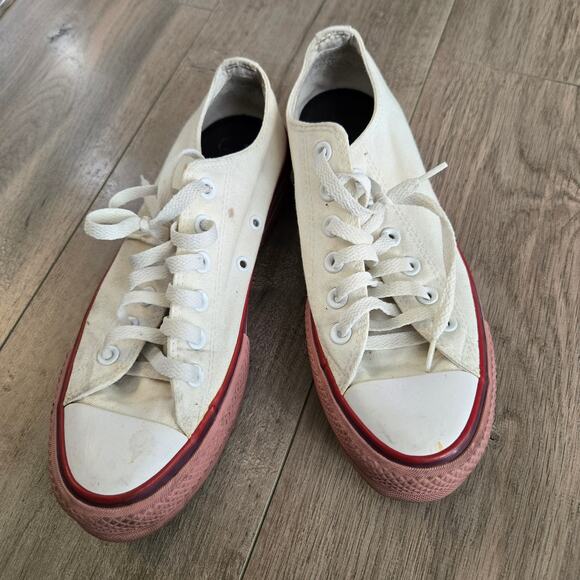 Converse x OPI Pink Platform Sneakers - Picture 6 of 7